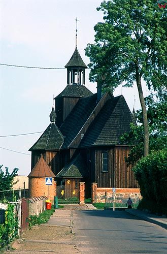 Kościół drewniany w Rożentalu